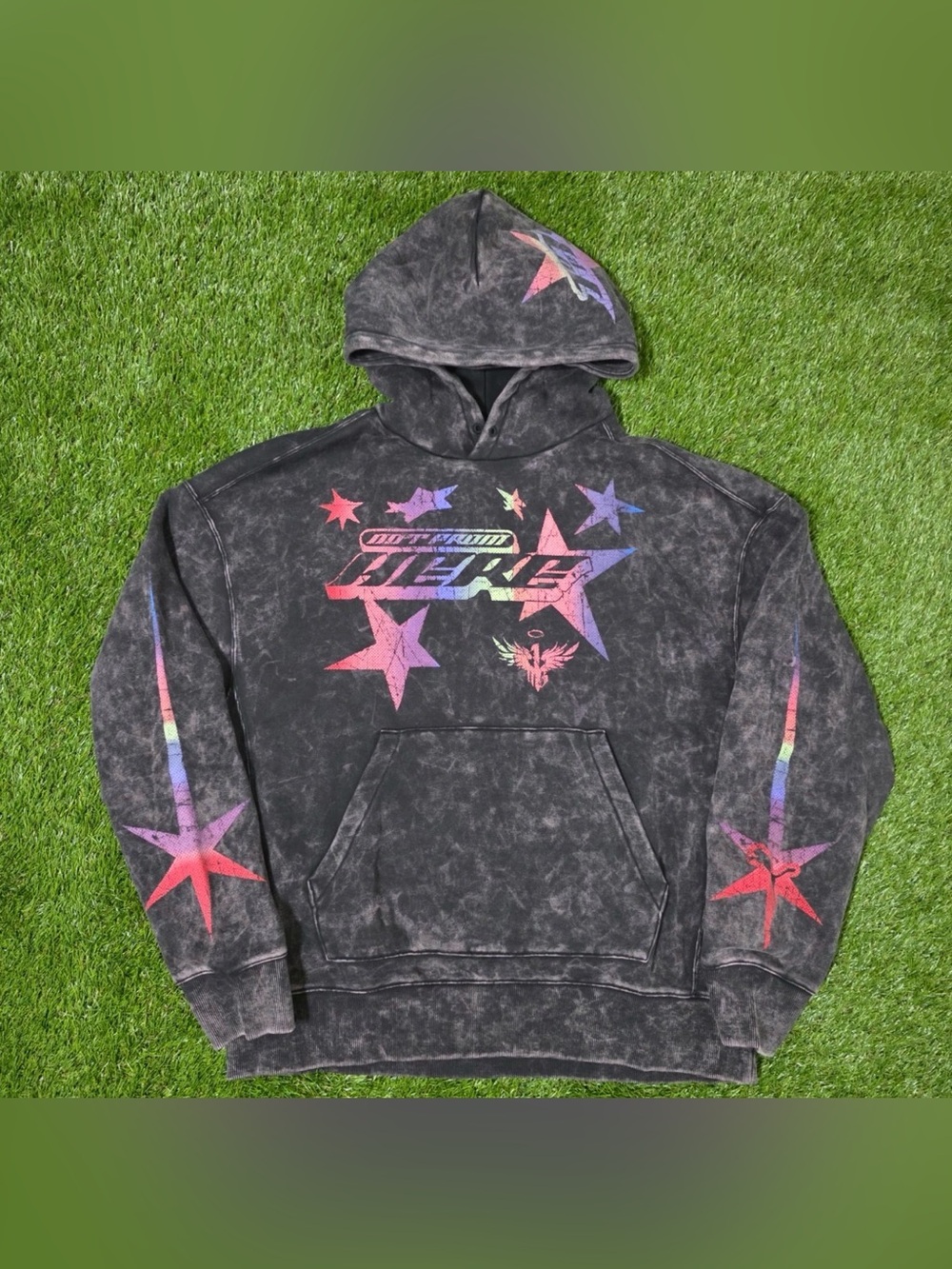 Puma LaMelo Star Vision Hoodie Sweatshirt 632435 01 Black Men's Size Medium NWT